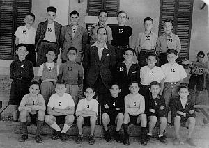 ECOLE MAZEL DE SAINT DENIS DU SIG GARCONS 1946 CM2 M. ERHMAN